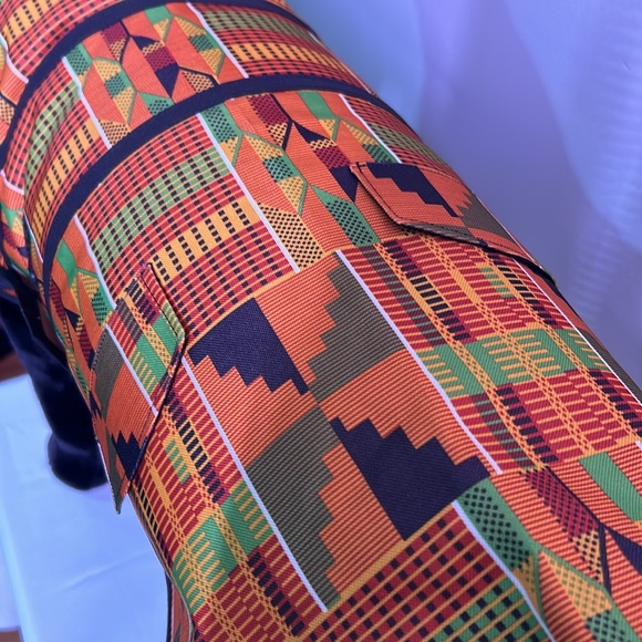 Dog Kente print outfit - Picture 4 of 6